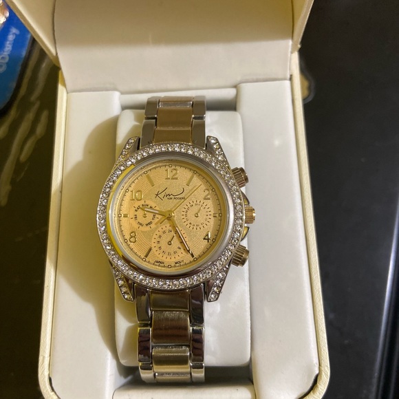 Kim Rogers Gold and Silver Women\'s Watch